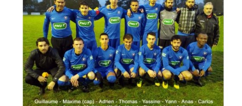 UAV football : victoire en 4ème tour de Coupe de France 2 à 0 !