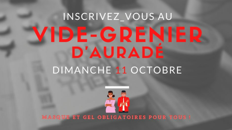 Vide grenier du 11 octobre