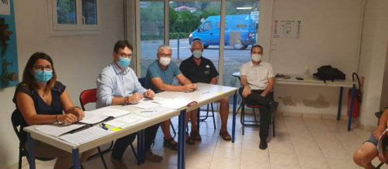 Syndicat des eaux (SIAEP) de Vic-Fezensac : Benoit Desenlis élu président