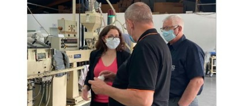 Gerstube : le président de l'usine a reçu Barbara Neto