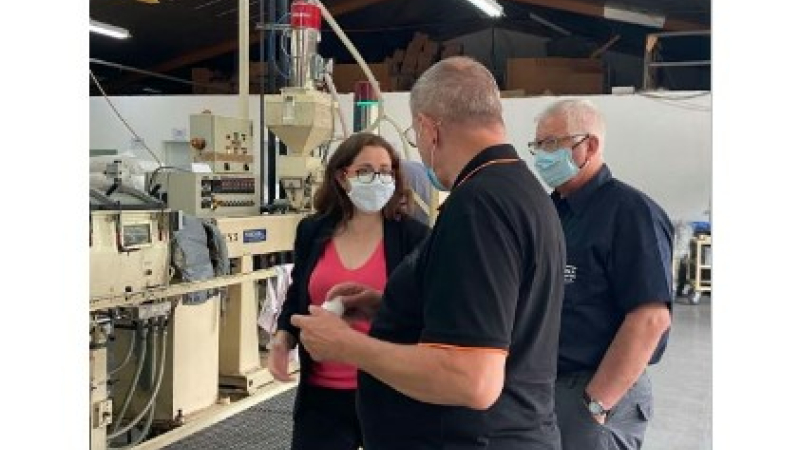 Gerstube : le président de l'usine a reçu Barbara Neto