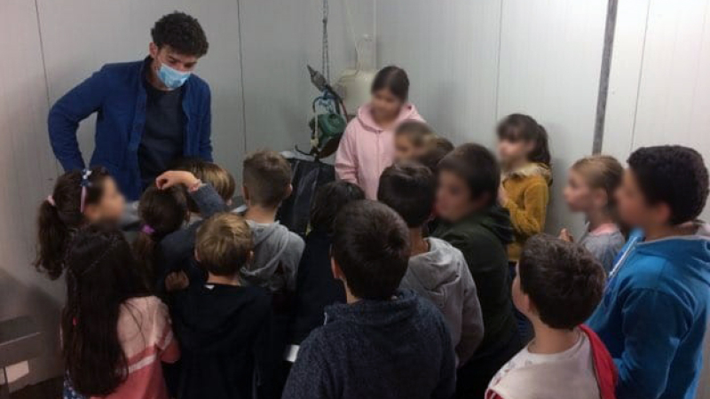 Les Jeunes Agriculteurs font découvrir le monde agricole aux enfants