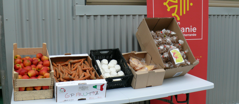 La Région Occitanie solidaire de la Banque alimentaire