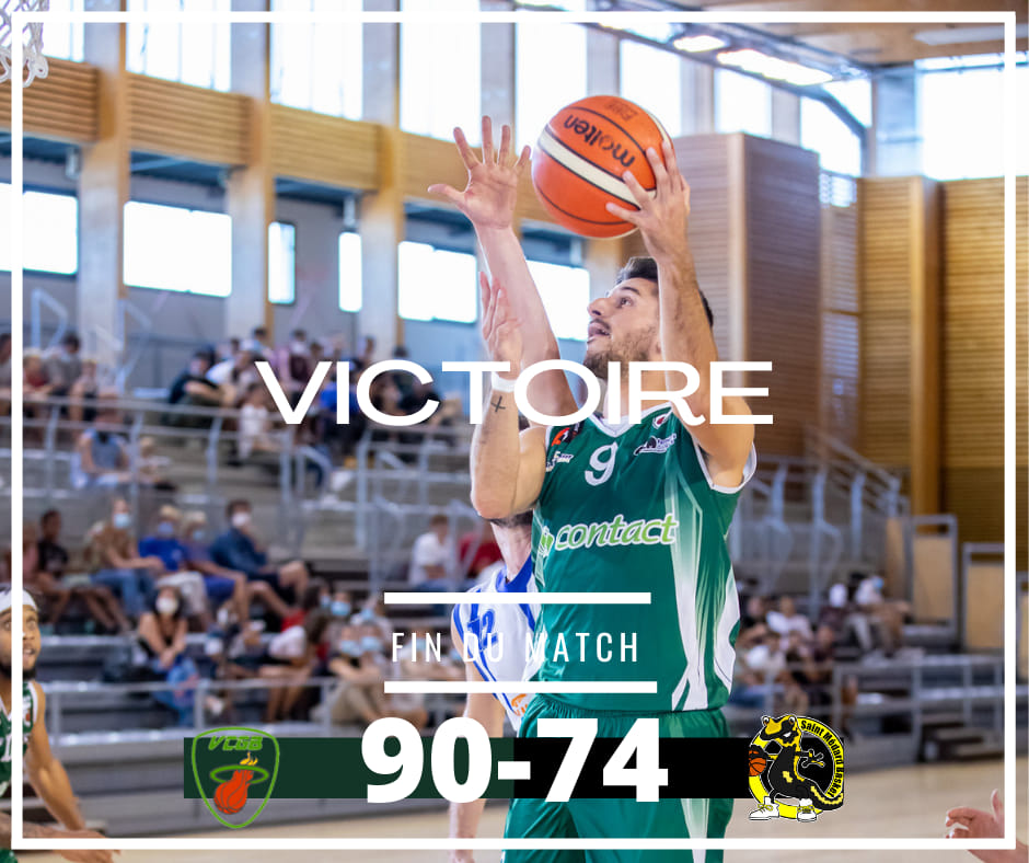 Photo Facebook VCGB Basket : le score final