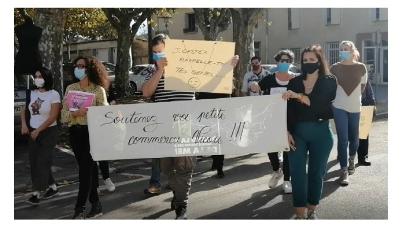Les commerçants vicois en détresse mais solidaires donnent de la voix!