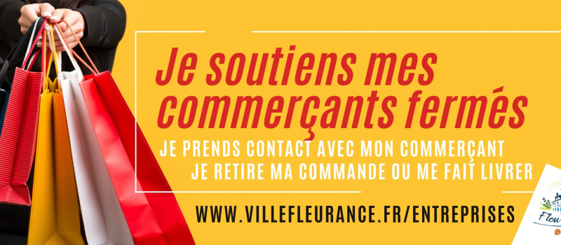 La municipalité soutient ses commerçants!