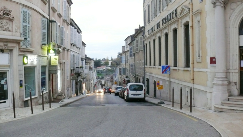 Travaux rue d'Etigny