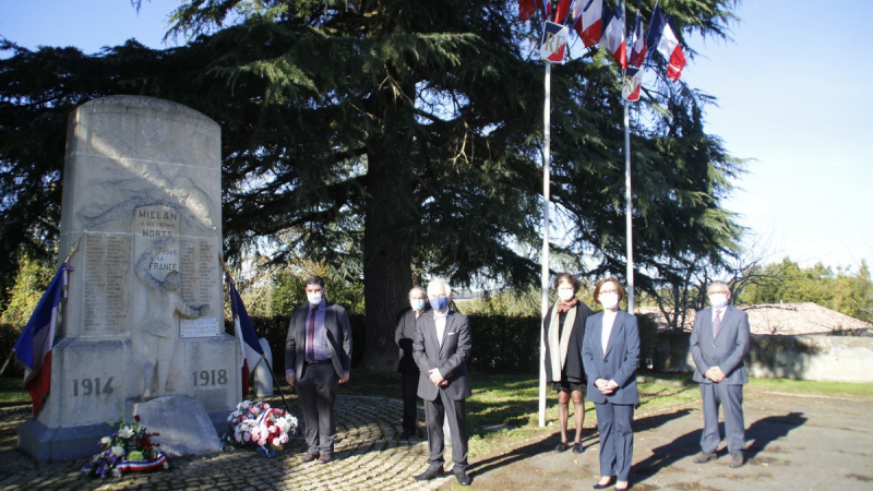 Commémoration de l’Armistice. 