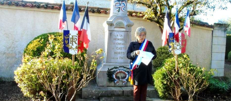 Commémoration du 11 novembre : Auch, Castin et Duran à huis clos