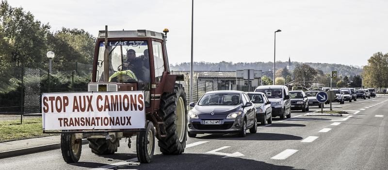 Philippe Martin annonce l’interdiction des camions en transit sur les 931-924