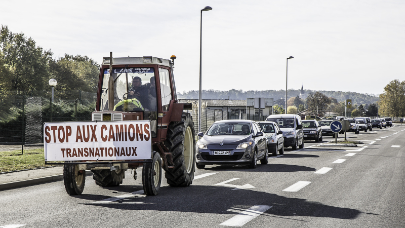 Philippe Martin annonce l’interdiction des camions en transit sur les 931-924