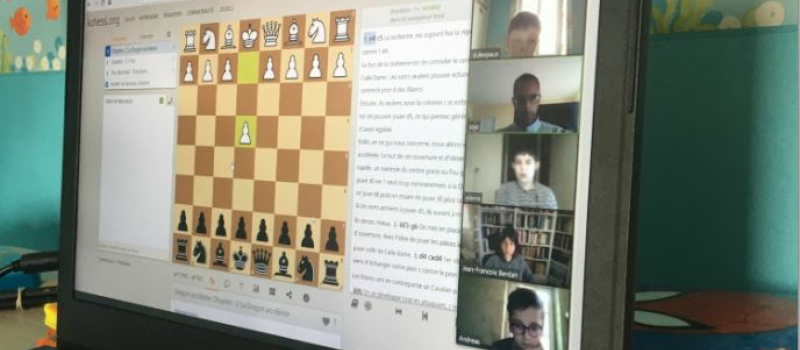 La visio : une solution pour continuer à s'entraîner