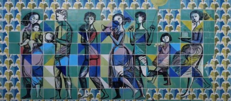 Les collégiens découvrent les azulejos