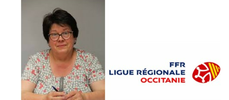 Annie Bourdallé, élue gersoise à la Ligue Occitanie de Rugby