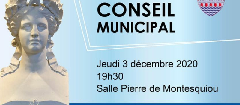 Prochaine réunion du conseil municipal encore à la salle Pierre de Montesquiou