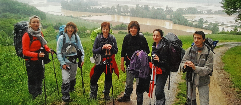 Six dames, un Chemin… un livre