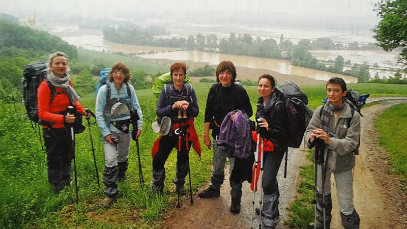Six dames, un Chemin… un livre