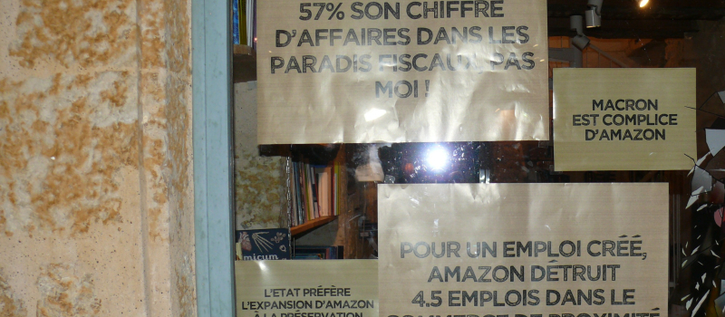 Amazon dans le collimateur des commerçants auscitains