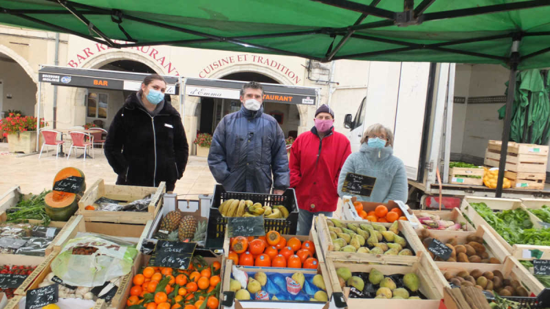 Mercredi matin, pensez à venir faire vos courses au marché !