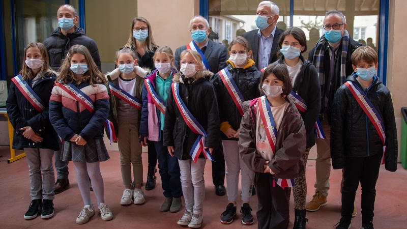 Cérémonie d’investiture des jeunes conseillers municipaux