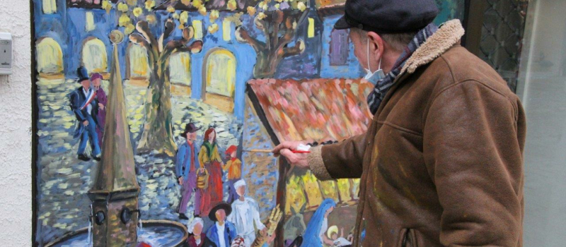 Gilles Brasseur revient colorer les vitrines condomoises