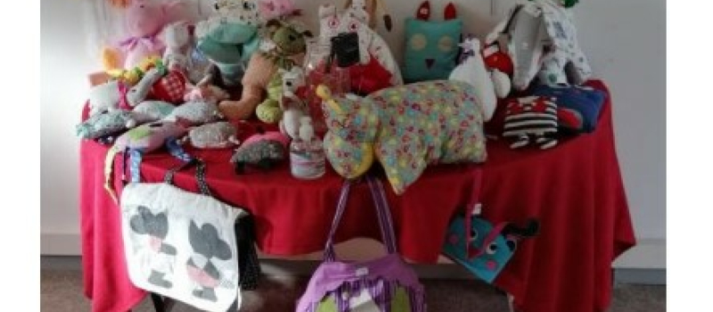 Les ateliers créatifs de Vic Accueil s’exposent