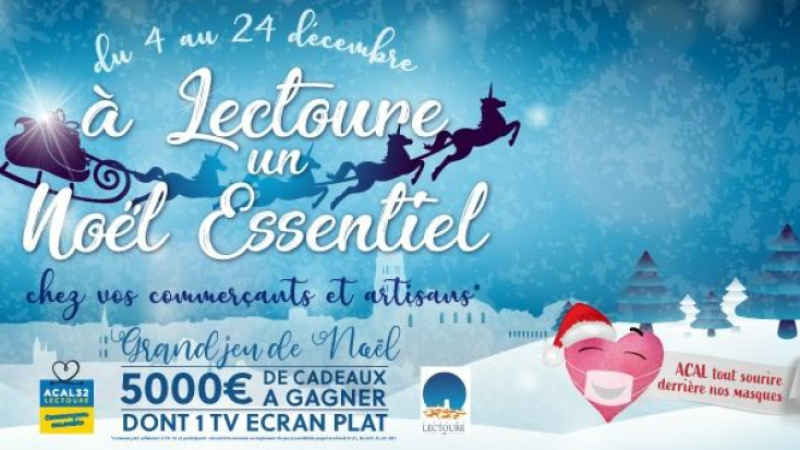 Un Noël essentiel et solidaire avec les commerçants lectourois