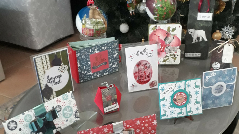 On prépare Noël au Marché de Pavie.