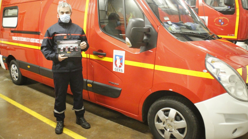 Pompiers de Villecomtal, le calendrier 2021.