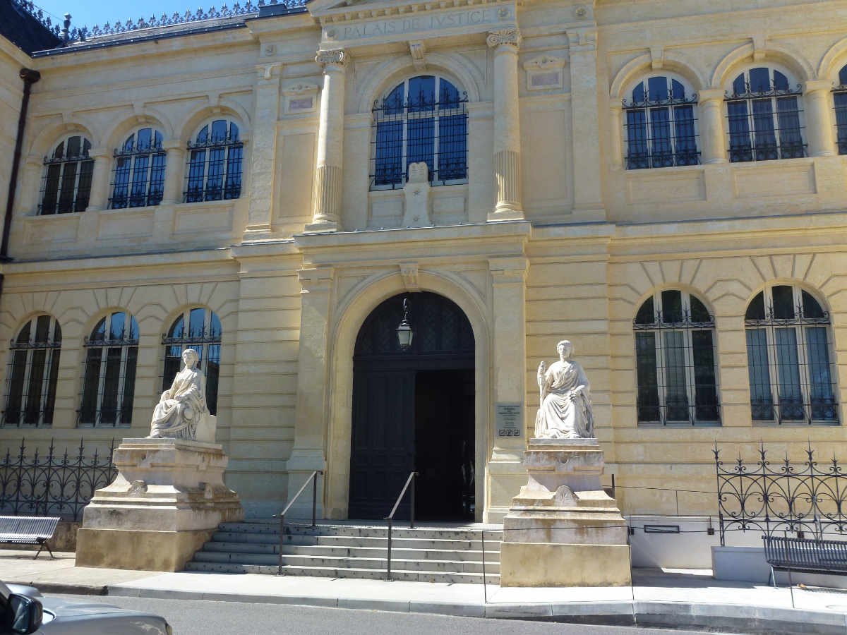 Le Palais de Justice à Auch