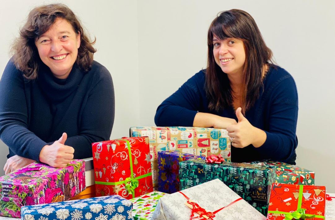 Lydie Fritz et Sophie Cazenave, élues à la Mairie de Cazenave - Photo Association DCEM