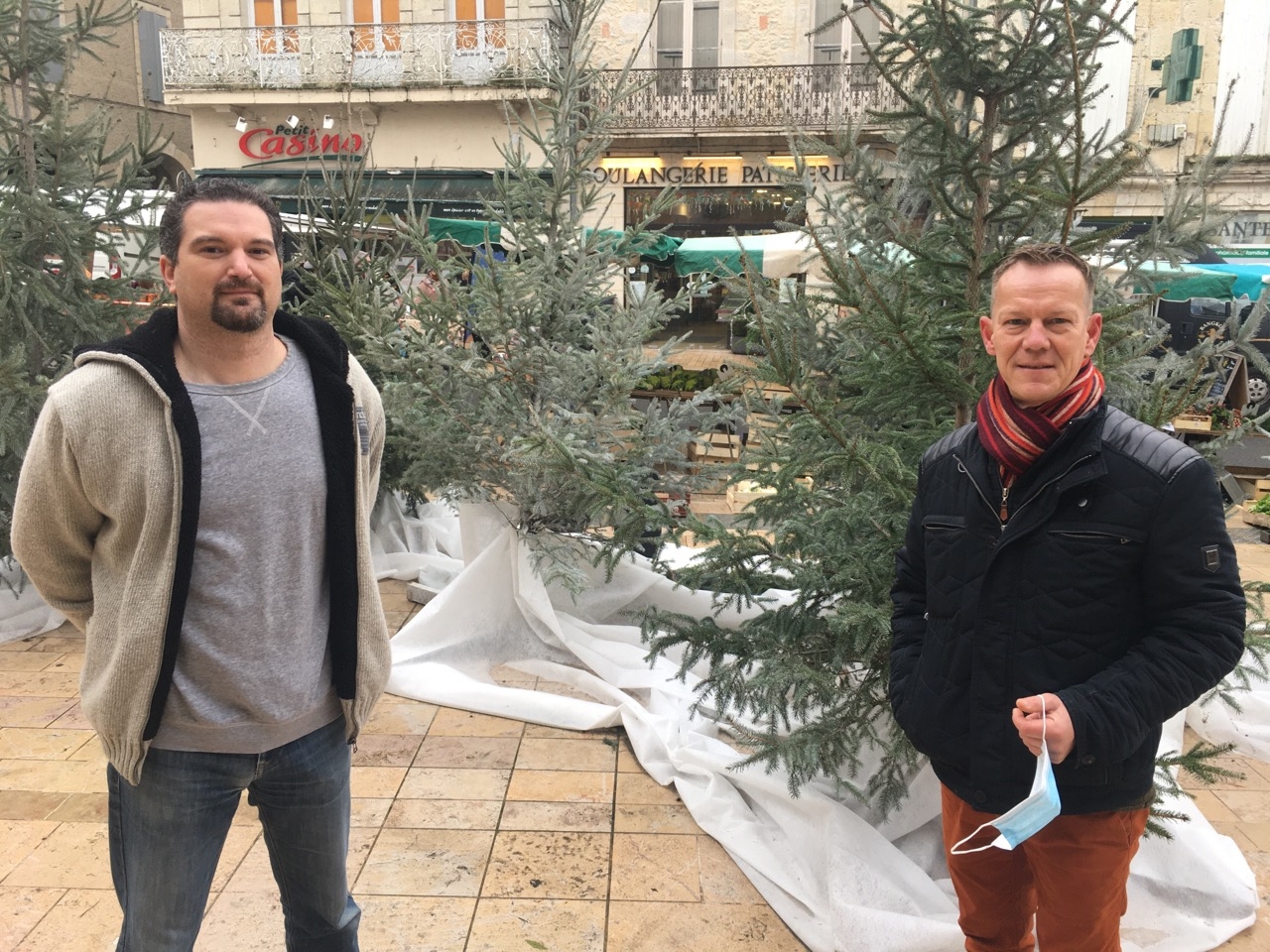 Bruno Dantaux, le nouveau salarié de l'association, et Samuel Skaghammar, le secrétaire de l'ACAL en charge de la communication - Photo ACAL