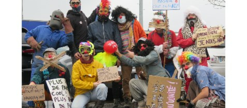 La BAC 32, Brigade Activiste de Clowns, veut faire des attentats de joie!