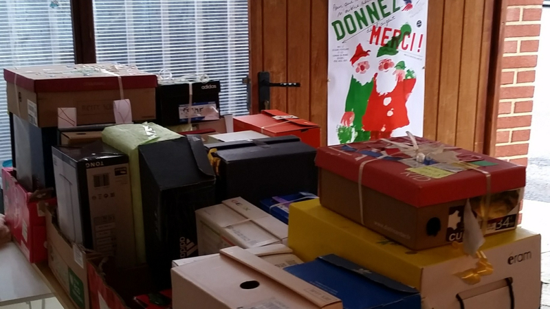 Des surprises sous forme de colis au Secours populaire de l'Isle-Jourdain