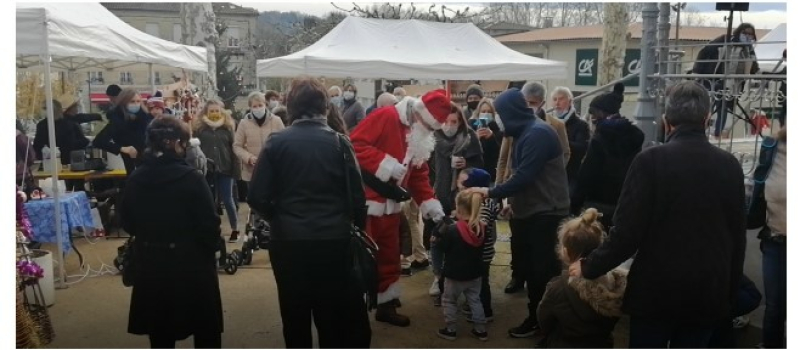 La country vicoise invite le Père Noël!