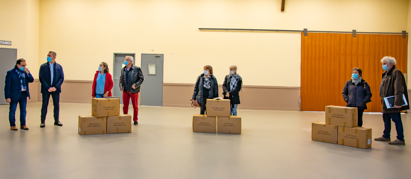 Nogaro: 10 000 masques aux écoles et associations caritatives 