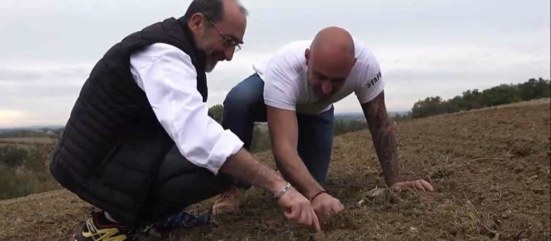 Il était une fois un boulanger et un agriculteur