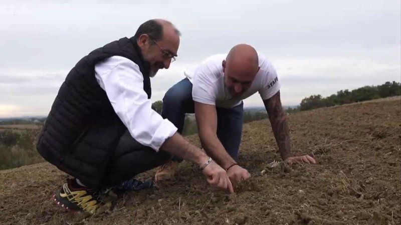 Il était une fois un boulanger et un agriculteur