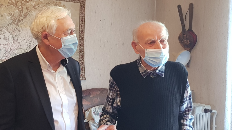Emile Mascaras a fêté ses 100 ans !