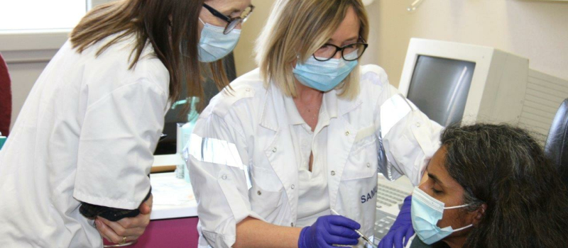 Premier après-midi de vaccination au Centre Hospitalier