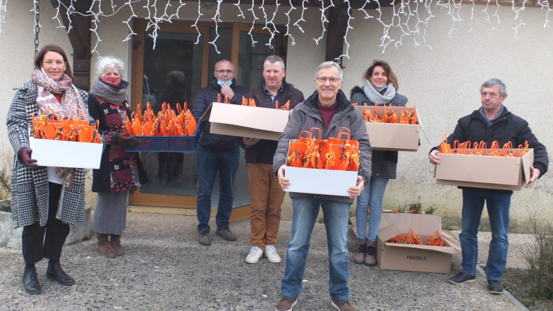 Des chocolats pour les Maignautois