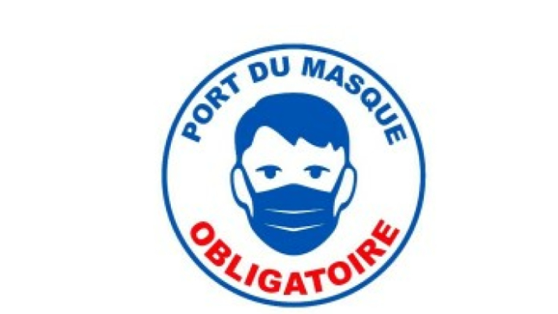 Prolongation du port du masque obligatoire jusqu'au 2 février 2021