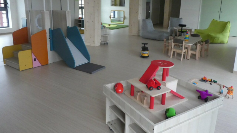 Un Lieu d'Accueil Enfants Parents accessibles pour les enfants jusqu'à 6 ans 