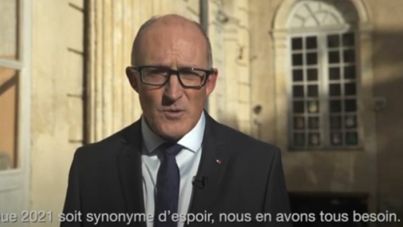 Vœux 2021 : Jean-François Rousse s'adresse directement aux Condomois