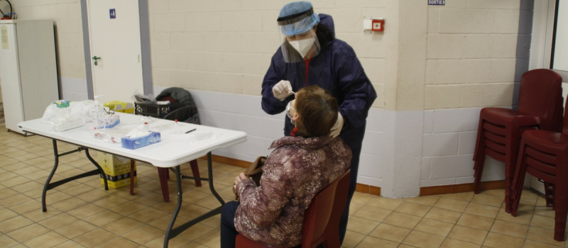 Prélèvements pour tests PCR 