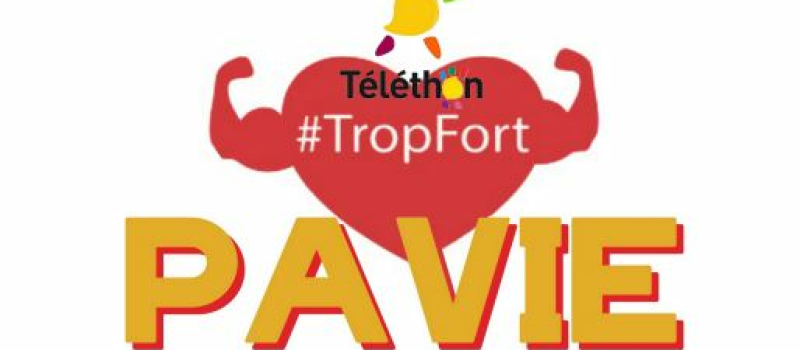 Le téléthon à Pavie, une véritable institution !