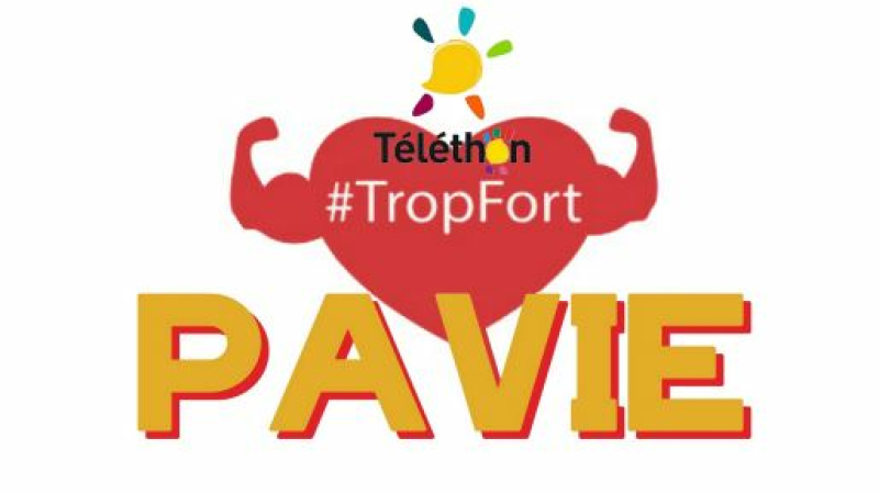 Le téléthon à Pavie, une véritable institution !