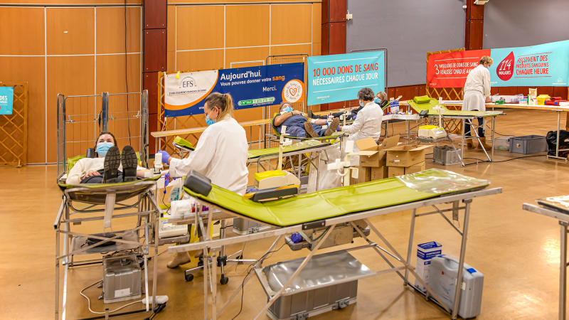 Succès de la collecte de sang à Éauze  