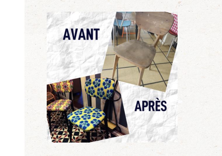 Bon, c'est juste une idée ! Vous pouvez toujours mettre un tissu plus à votre goût.