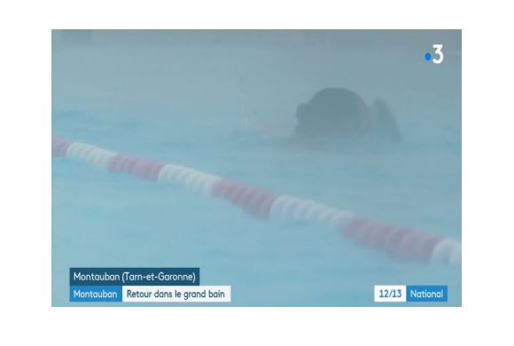 Dans la grisaille d'un matin d'hiver, une plongée dans le grand bain - Capture d'écran
